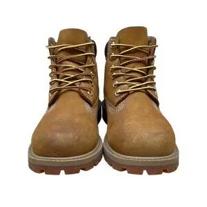 Timberland Premium Youth Brown Nubuck Waterproof Wheat 6\